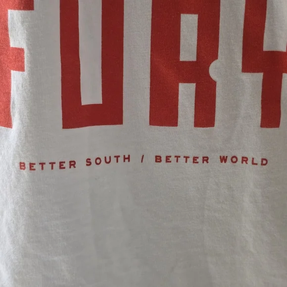 The Bitter Southerner White T-Shirt Hell Have No Fury Size Large - Picture 4 of 9
